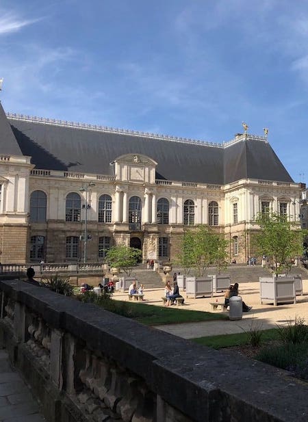 jardins du parlement